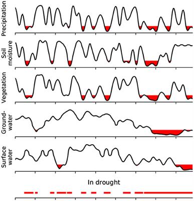 Hydrological System Complexity Induces a Drought Frequency Paradox